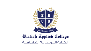 Logo of British Applied College, a global organization using Orison ERP school management software