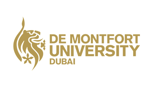 Logo of De Montfort University, a global organization using Orison ERP school management software